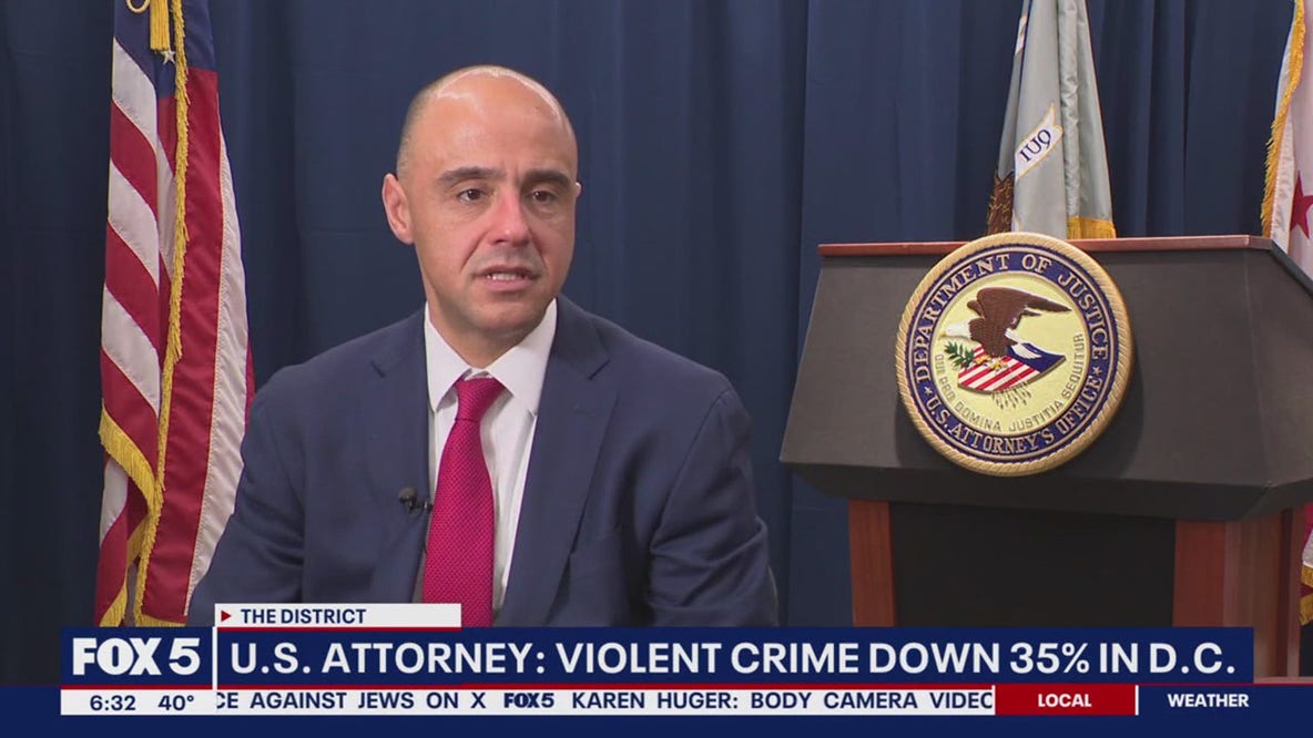 Violent crime down 35% in DC: report